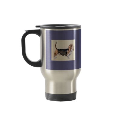 Basset Mugs by San_Marcos_Mamma