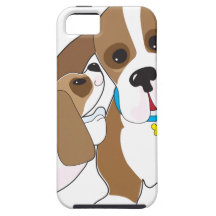 Basset Talk Dad iPhone 5 Cases