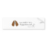 BassetHoundSister Bumper Sticker