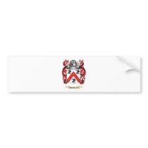 Bassett Coat of Arms (Family Crest) Bumper Sticker