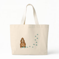 Bassett Hound Tote Bag