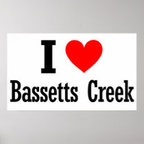 Bassetts Creek, Alabama City Design Print