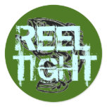 BASSFISH2, REEL , TIGHT STICKERS