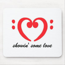 bassist love mousepad