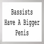 Bassists Have A Bigger Penis
