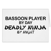Bassoon Deadly Ninja by Night
