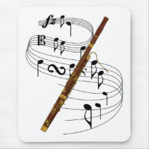 Bassoon Mouse Pads