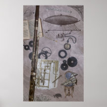 Bassoon or Later Steampunk Carnival Posters