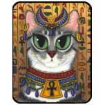 Bast Goddess Egyptian Bastet Cat Art T-Shirt