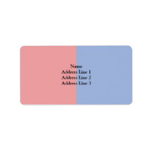 Bastogne, Belgium flag Address Label