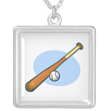 bat and ball necklaces