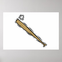 Bat And Ball Print