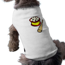 Bat and balls doggie shirt