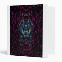 Bat Cave Abstract by Valxart.com Vinyl Binders