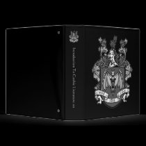 Bat Crest Grey - Binder (Customize)