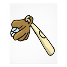 Bat Glove & Ball Invite
