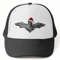 Bat in a Santa Hat