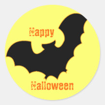 Bat In Moonlight Sticker