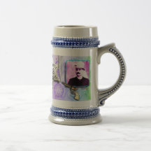 Bat Masterson Pop Art Cups & Mugs