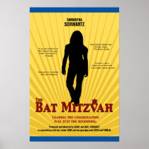 Bat Mitzvah Movie Star Poster