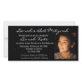 Bat Mitzvah Photo card template