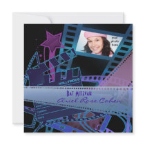 Bat Mitzvah Purple Photo Hollywood Star