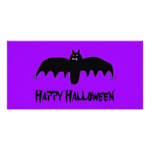 Bat, Personalized Photo Card