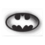 Bat Symbol - Batman Logo Halftone Print