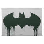 Bat Symbol - Batman Logo Spraypaint placemats