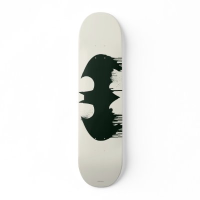 Bat Symbol - Batman Logo Spraypaint Skateboards by batman