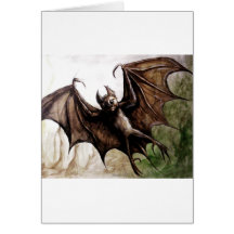 bat wing card