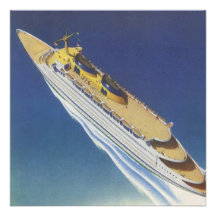 Bateau de croisière vintage dans l'océan vu d'en h bristol