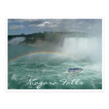 bateau de Niagara Falls Carte Postale