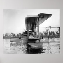 Bateau de vol de Curtiss NC-4 de marine, 1918 Affiches