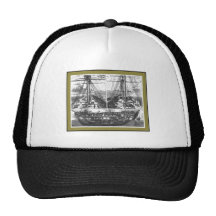 Bateau gravant #1 casquette