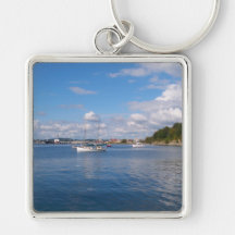 Bateaux de baie de Bellingham Porte-clefs