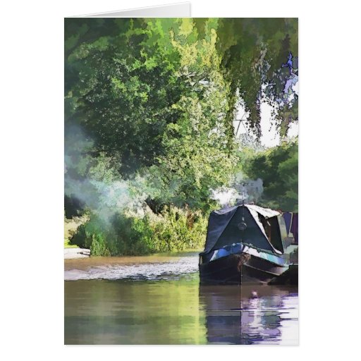BATEAUX DE CANAL BRITANNIQUES CARTE