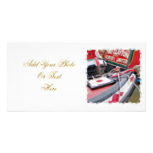 BATEAUX DE CANAL BRITANNIQUES PHOTOCARTE CUSTOMISÉE