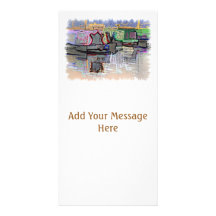 BATEAUX DE CANAL BRITANNIQUES CARTES AVEC PHOTO