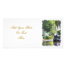 BATEAUX DE CANAL BRITANNIQUES CARTES AVEC PHOTO