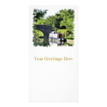 BATEAUX DE CANAL BRITANNIQUES PHOTOCARTE