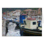 Bateaux en Sardaigne Cartes De Vœux