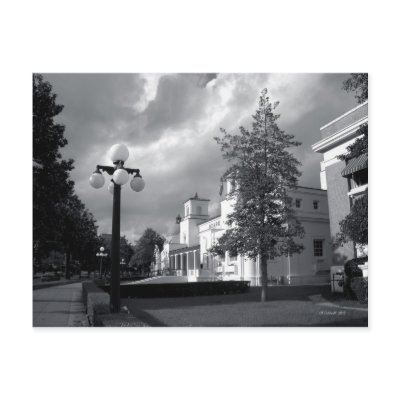 Bath House Row Storm Post Card by StarLily