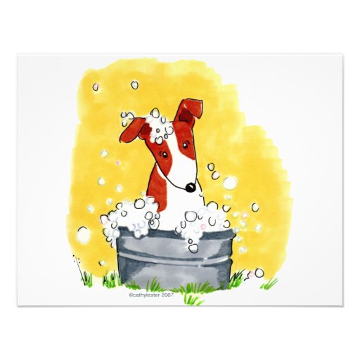 Bath Time Custom Invitations