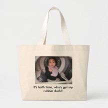 Bath time! - Customized Tote Bag