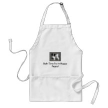 Bath Time For A Happy Pappy! Apron