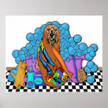 Bath Time For Cats And Dogs Posters