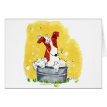 Bath Time Greeting Card
