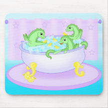 Bath time mouse pads
