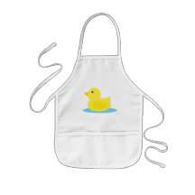 Bath Time Yellow Duck Apron